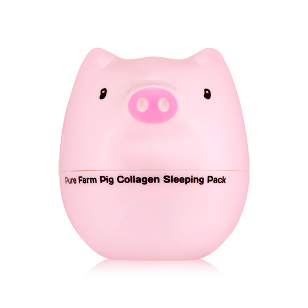[Tony Moly] Mặt nạ ngủ Pure farm Pig collagen sleeping pack  80g