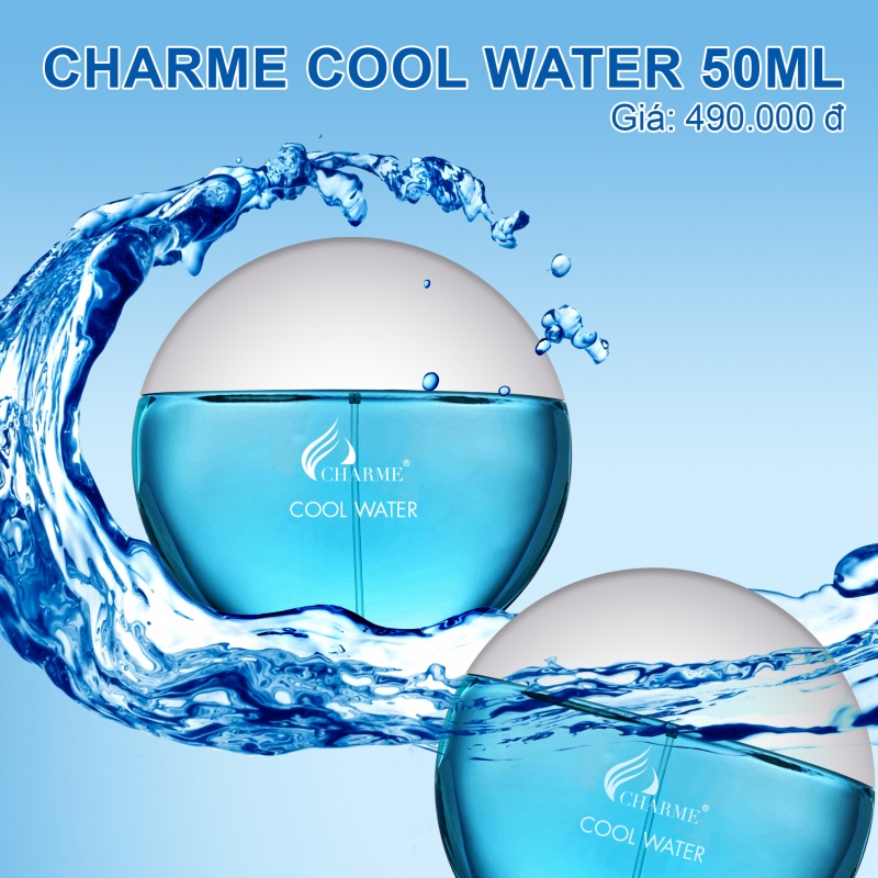 [Charme] Nước hoa Charme Cool Water 50ml