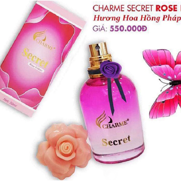[Charme] Nước hoa vùng kín Charme Secret Rose 30ml